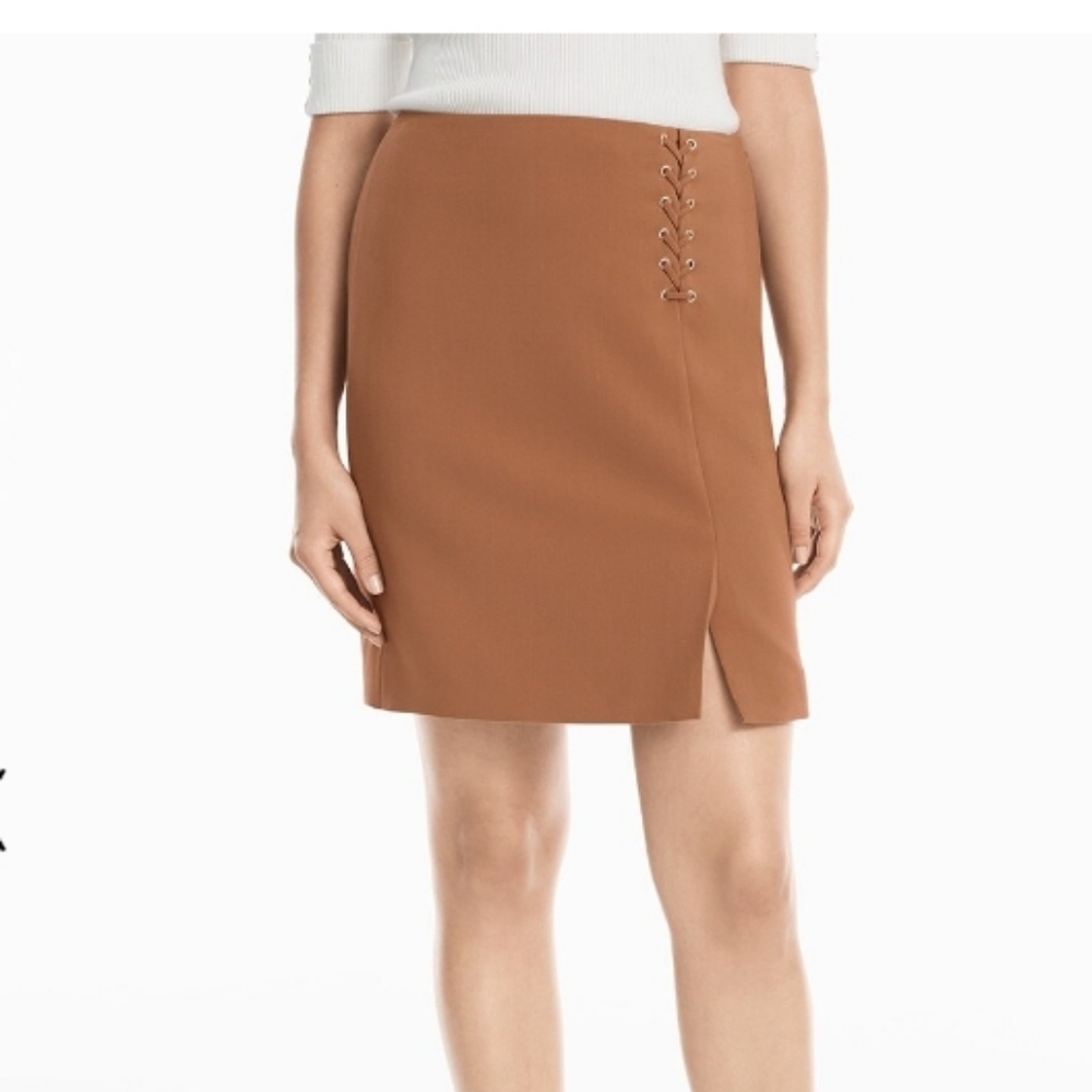 Lace Up Skirt